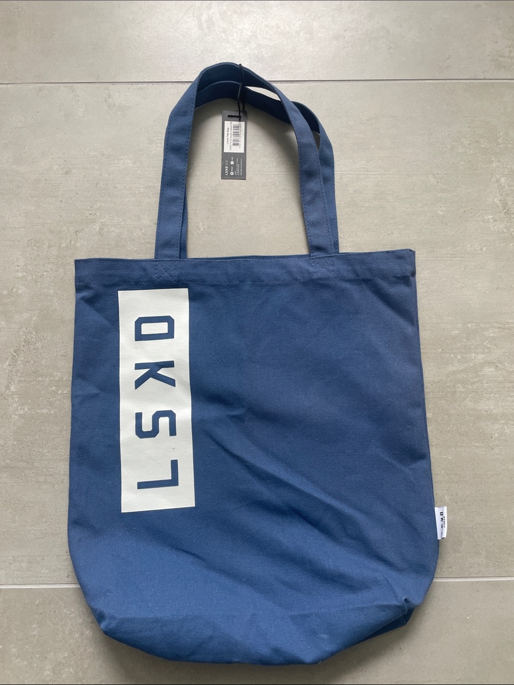 BRAND NEW LSKD NAVY CANVAS TOTE!